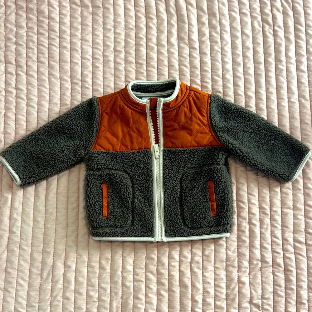 Old Navy Sherpa Jacket 6-12mo